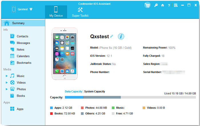 sync iphone over usb cord