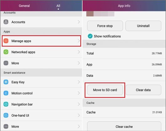 to Move Apps SD on Huawei | Hassle-free Tutorial
