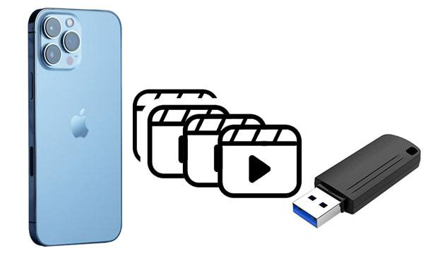 4 façons faciles pour transférer les photos d'iPhone vers une clé USB