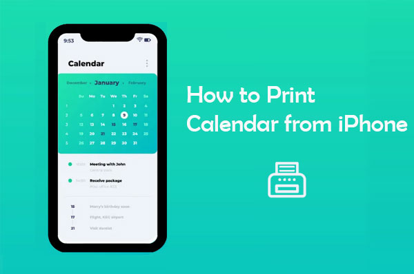 How To Print Calender From IPhone In 4 Easy Ways