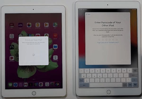 authenticate the apple id of your ipad