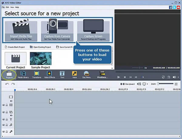 how to crop a video in windows video editor with avs video editor