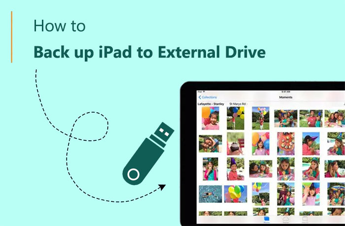 how to back up ipad to external drive