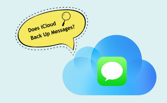 does icloud backup messages
