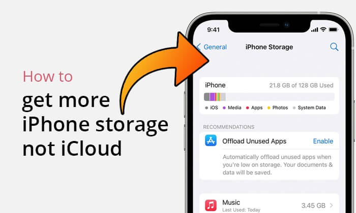 icloud가 아닌 더 많은 iPhone 저장 공간을 얻는 방법