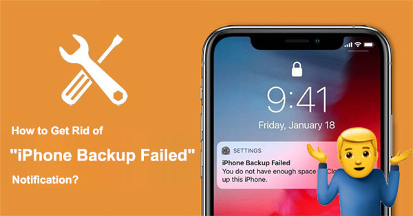 iphone backup failed notification
