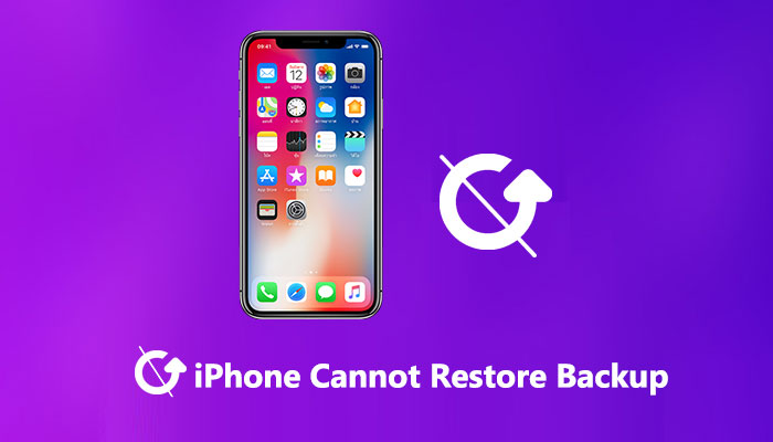 iphone cannot restore backup