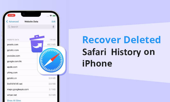 recover deleted safari history on iphone