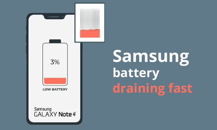 samsung battery draining fast
