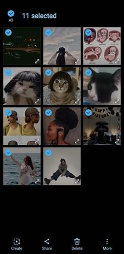 sync samsung gallery with google photos by share feature