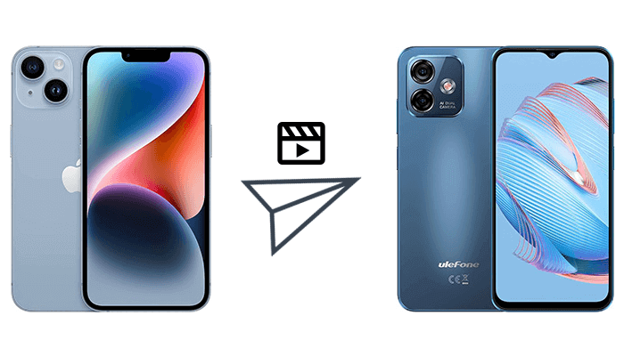 how to send video from iphone to android
