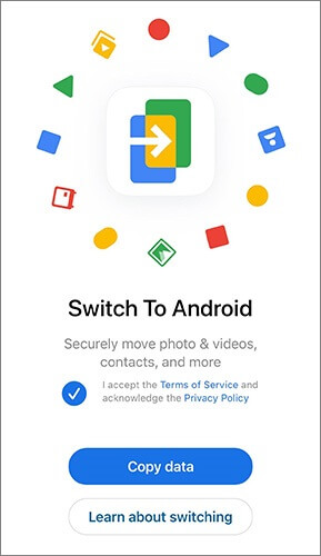 open switch to android