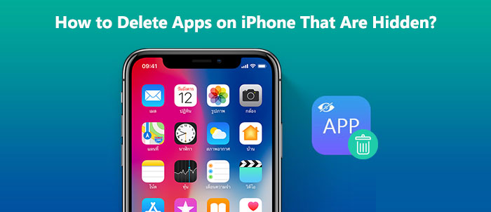 how to delete apps on iphone that are hidden
