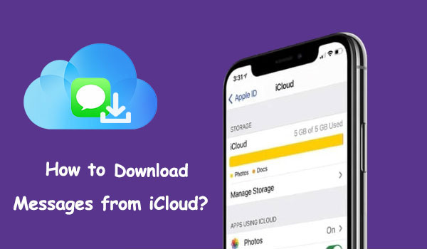 download messages from icloud