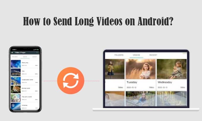 send large videos on android