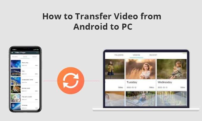 transfer video from android to pc