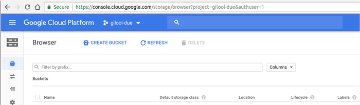 come accedere a Google Cloud dal browser web