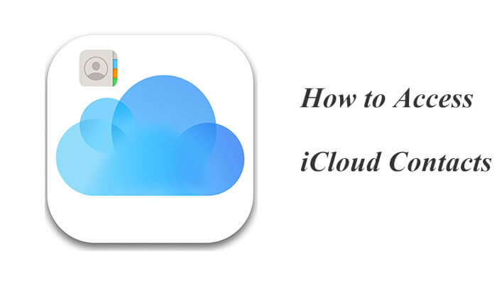 how to access icloud contacts