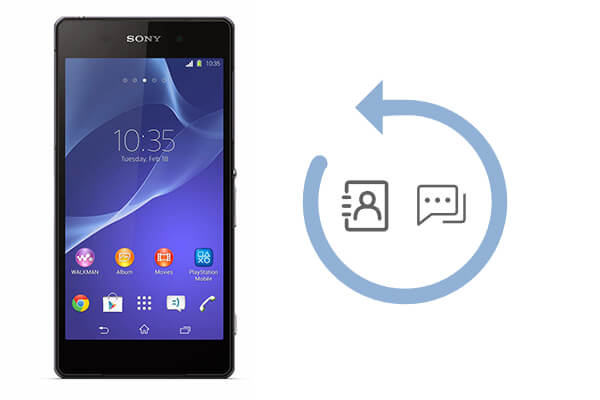how to retrieve deleted messages from sony xperia