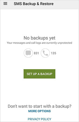 comment transférer des messages texte de Motorola vers Motorola par sauvegarde et restauration SMS