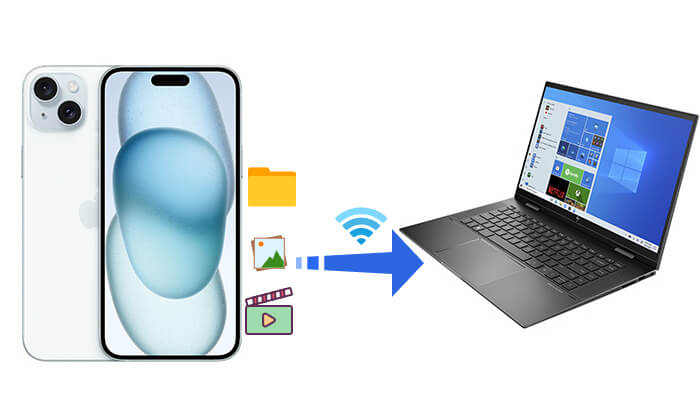 transfer files from iphone to pc wirelessly