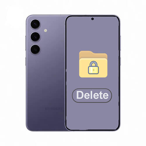 how to delete secure folder in samsung