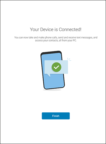 how can i connect my phone to my dell laptop using dell mobile connect