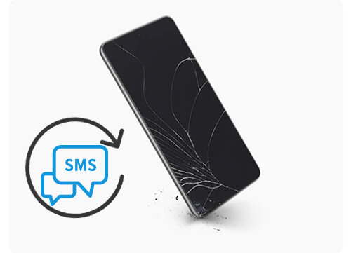 comment récupérer des messages texte d'un téléphone Samsung cassé