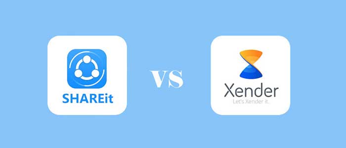 xender contre shareit