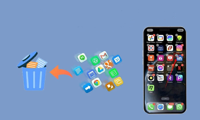 supprimer définitivement les applications iPhone