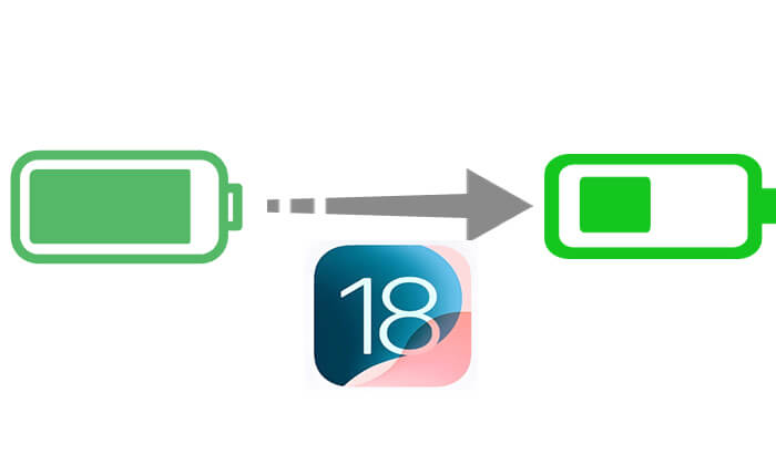 descarga de batería de ios 18