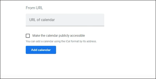 sincronizza il calendario icloud con il calendario google