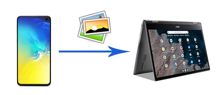 how to transfer photos from android phone to chromebook computer