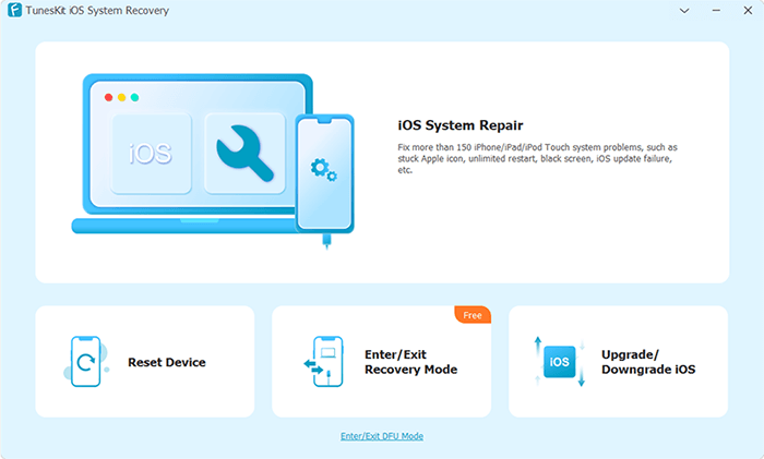 Tuneskit iOS-Downgrade-Tool