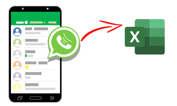 export whatsapp messages to excel