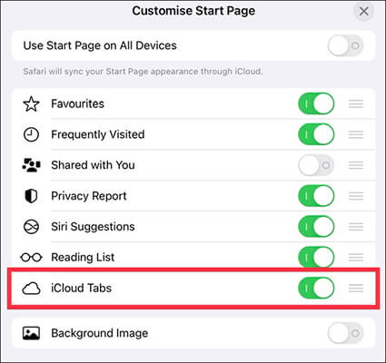 comment restaurer les onglets Safari sur iPhone depuis iCloud