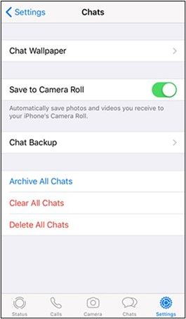 Film rulosuna kaydet yoluyla icloud'dan Google Drive'a whatsapp yedeklemesi