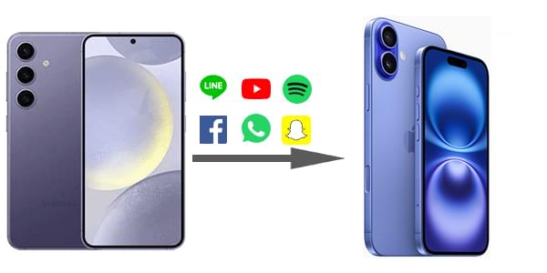 uygulamaları android'den iphone'a aktarma