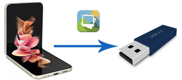 how to transfer photos from samsung to usb stick