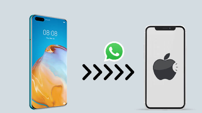 transfer whatsapp from huawei android to iphone