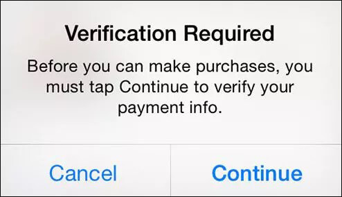 verifica richiesta app store