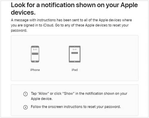 как сбросить пароль Apple ID по электронной почте