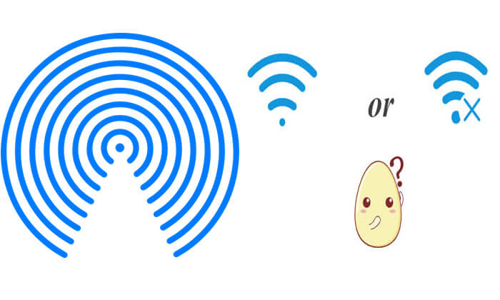 peux-tu effectuer un largage sans wifi