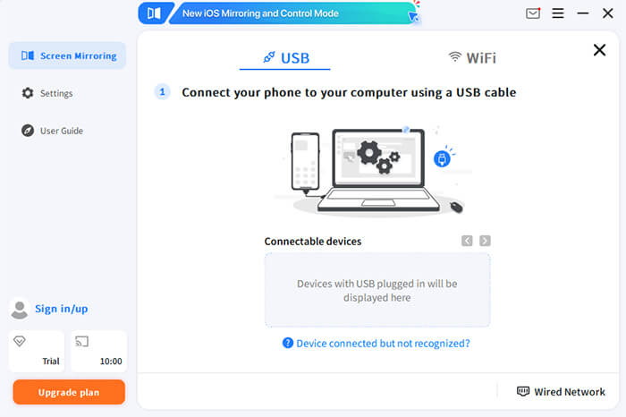 vincular android a la computadora mediante cable usb o wi-fi