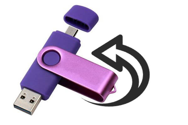 recuperar arquivos excluídos da unidade flash USB