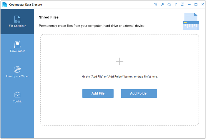 choose file shredder mode