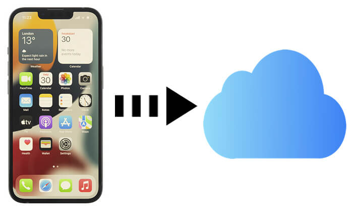 how to move iphone storage to icloud