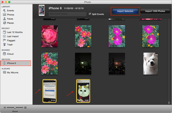transfer photos from iphone to flash drive on mac
