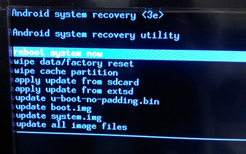 factory reset android tablet to unlock it without a computer