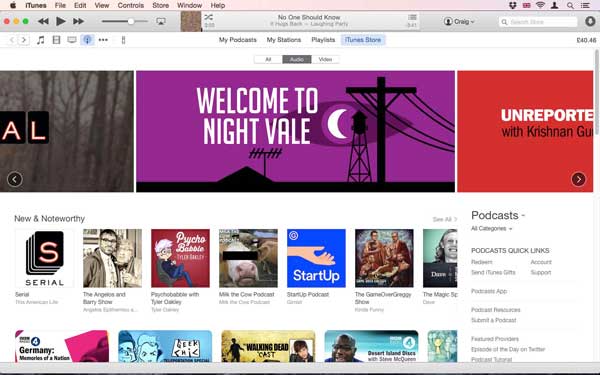 publish podcasts on itunes